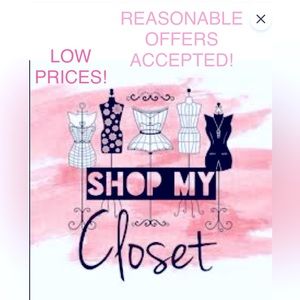 LOW PRICES, PRICE DROPS, REASONABLE OFFERS ARE CONSIDERED AND MOST ARE ACCEPTED!